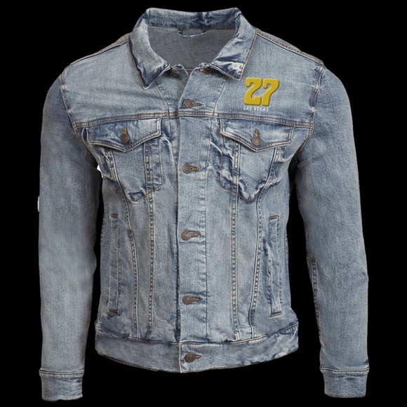 Commemorative Jean Jacket-Hendrix, Morrison, Winehouse, Cobain, Joplin, Johnson - Picture 2 of 9